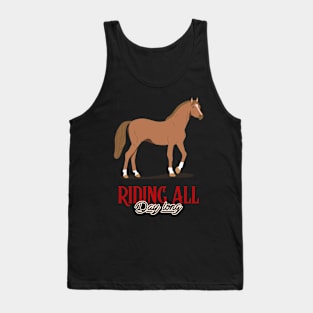 Horse Lover Horses Horse Riding Horse Rider Tank Top